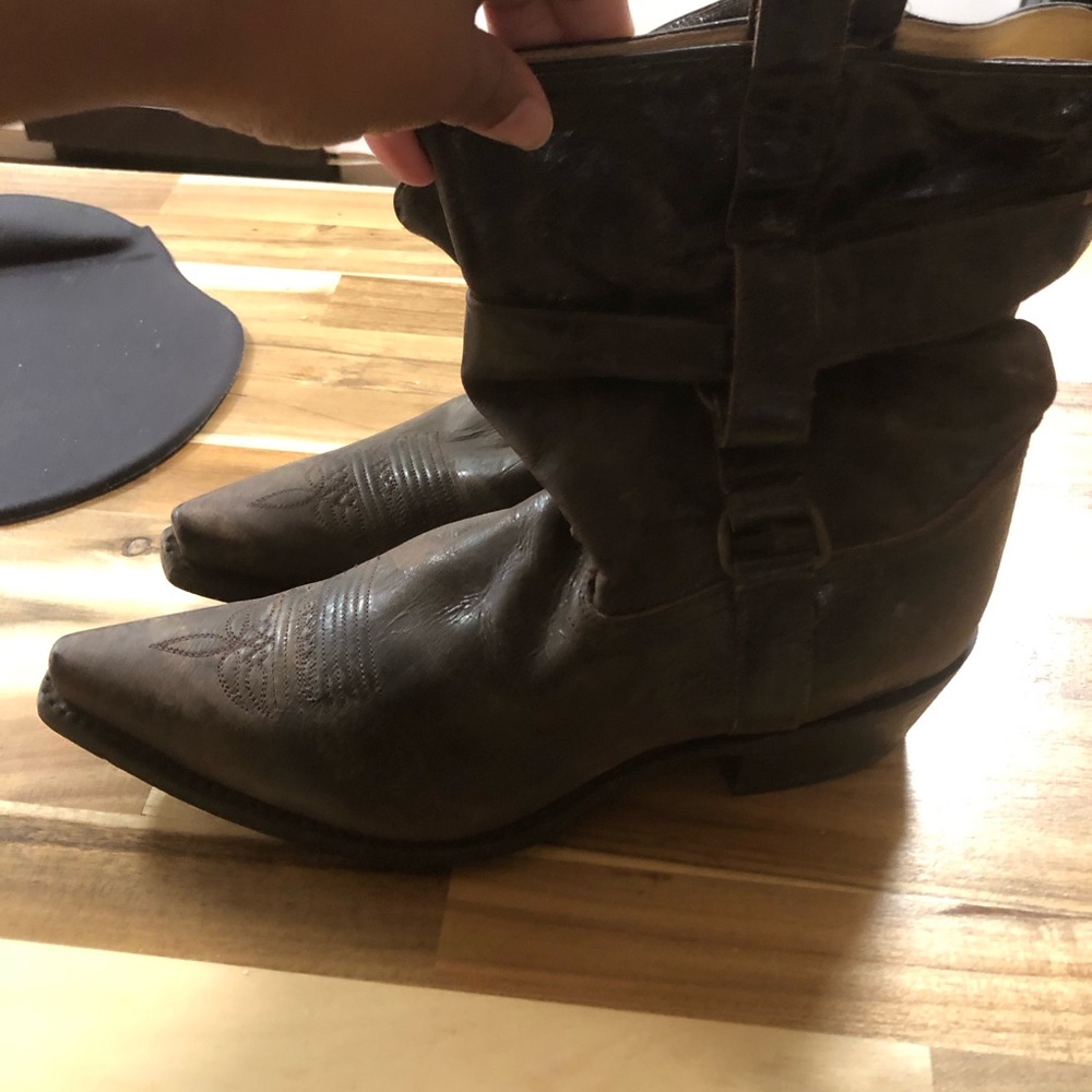 Brown Leather Women's Boots